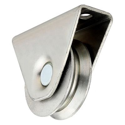 स्टील 3.15 &quot;80Mm स्लाइडिंग गेट रोलर व्हील्स डोर सिंगल बियरिंग्स