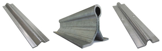 Recessed गाइड स्लाइडिंग गेट ट्रैक हार्डवेयर और रोलर्स 55mm
