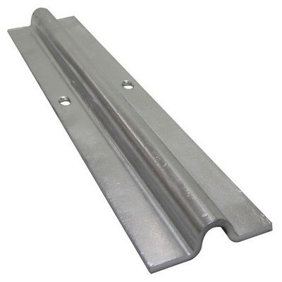Recessed गाइड स्लाइडिंग गेट ट्रैक हार्डवेयर और रोलर्स 55mm