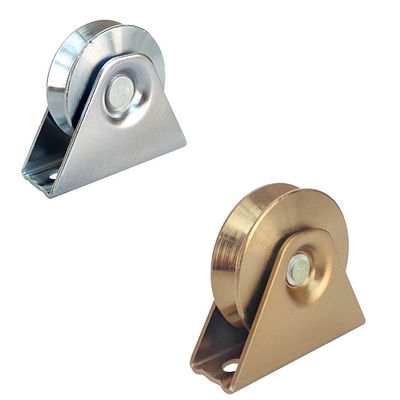 Rolling Sliding Gate Track Wheels  For Sliding Chain Link Fence Gear V  Groove