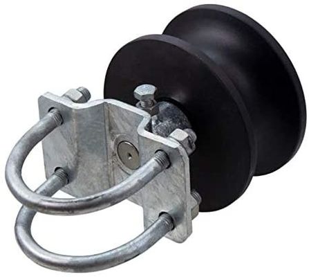 गोल पिलर एक्स 2 1/2 &quot;स्लाइडिंग गेट्स के लिए प्रीमियम नायलॉन रोलर